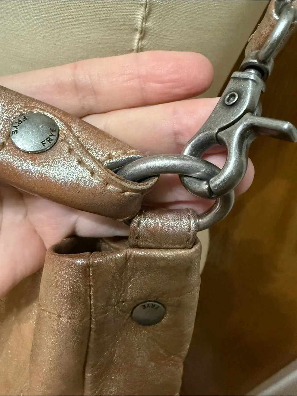 Frye Melissa hobo leather handbag (excellent)!